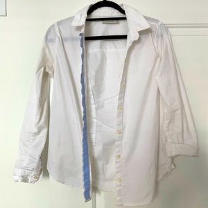Abercrombie and Fitch White Button Down